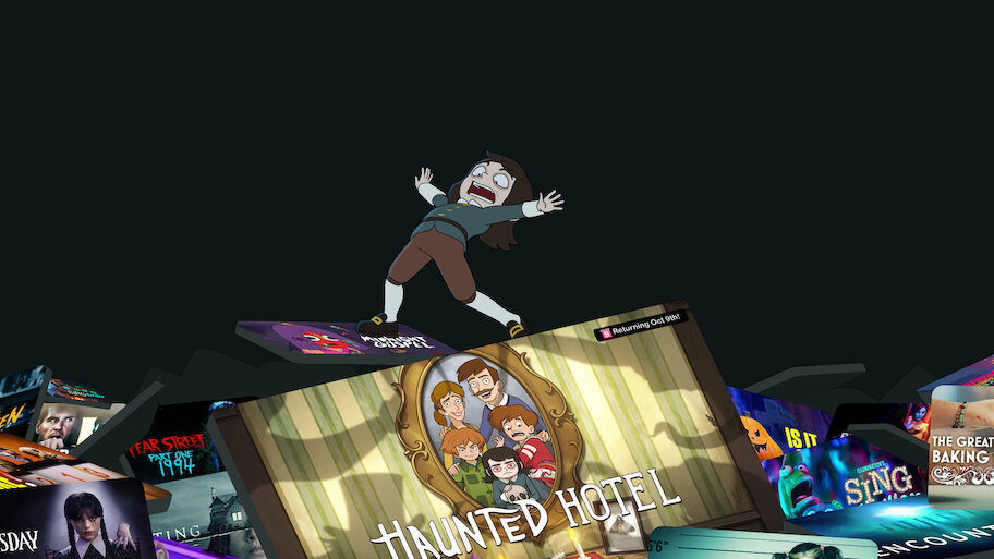 Haunted Hotel Season 2 teaser — official Netflix image Netflix’s Haunted Hotel Season 2 teaser image promoting the return of the animated horror comedy